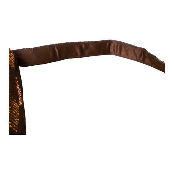 K.C. Malhan Marilyn Purse Beaded Sequined Evening Shoulder Bag Magnetic Clasp - Picture 8 of 16